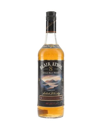 Blair Athol 8 år gammal Bottled 1980's Black Label with Sunset