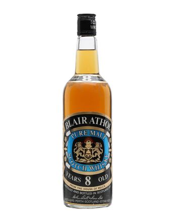 Blair Athol 8 år gammal Coat of Arms Label Bottled 1970's