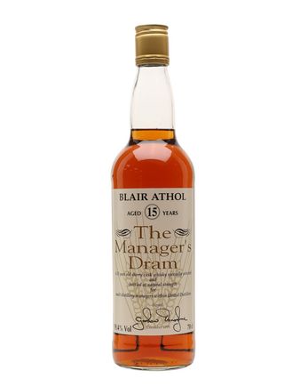 Blair Athol 15 år gammal Manager's Dram