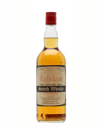 Balblair 10 år gammal 1980's G M Gordon & Macphail