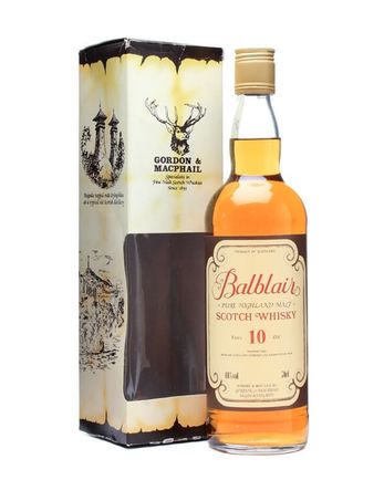 Balblair 10 år gammal Bottled 1990s Gordon & Macphail