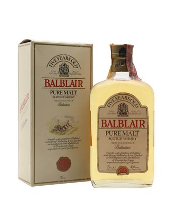 Balblair 5 år gammal Bottled 1980's