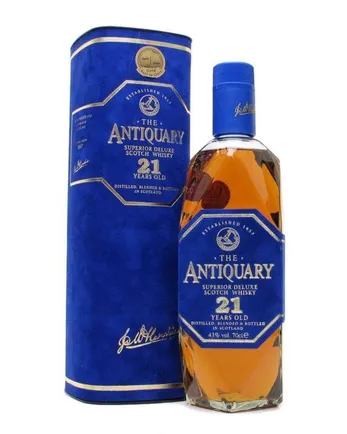 Antiquary 21 år gammal Blue Label