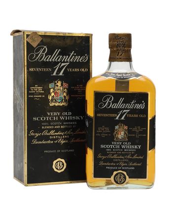 Ballantine's 17 år gammal Bottled 1960's