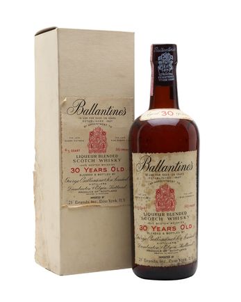 Ballantine's 30 år gammal Bottled 1960s