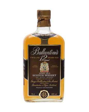 Ballantine's 12 år gammal Bottled 1980s