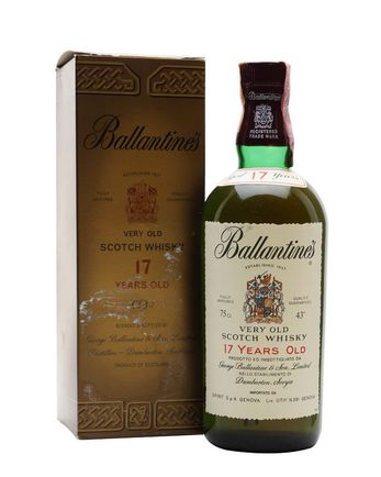Ballantine's 17 år gammal Bottled 1980s