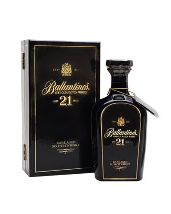 Ballantine's 21 år gammal Blue Ceramic Half Litre