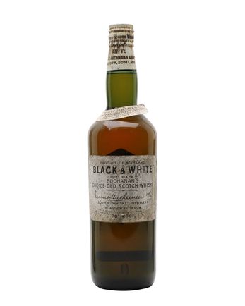Black & White Bottled 1950s Spring Cap
