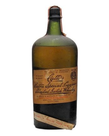 Catto's 12 år gammal Bottled 1930's