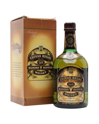 Chivas Regal 12 år gammal Silver Jubilee