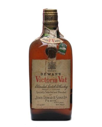 Dewar's Victoria Vat Bottled 1940s