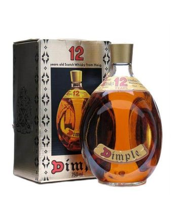 Dimple 12 år gammal Bottled 1980s boxed