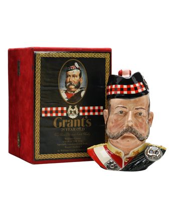 Grants Character Jug 25 år gammal Sword Handle