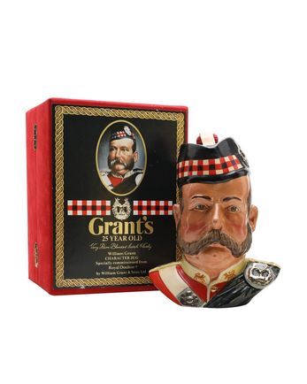 Grants Character Jug 25 år gammal Barrel Handle