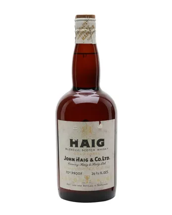 Haig Spring Cap Bottled 1960's