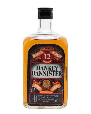 Hankey Bannister 12 år gammal Bottled 1980's