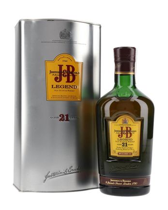 J & B 21 år gammal Legend