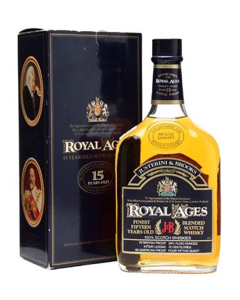 J & B Royal Ages 15 år gammal Bottled 1970s