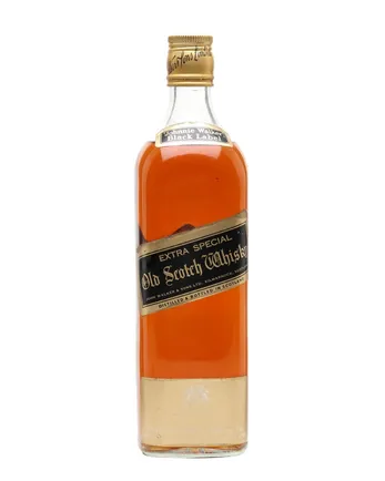 Johnnie Walker Black Label 12 år gammal Bottled 1970s