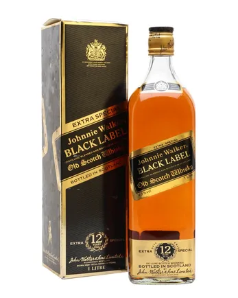Johnnie Walker Black Label 12 år gammal 100cl