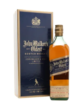 Johnnie Walker Oldest 15 60 år gammal Unboxed