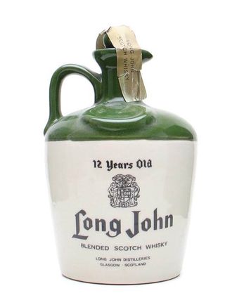 Long John Ceramic 12 år gammal Bottled 1970's