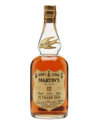 Martin's De Luxe 12 år gammal Bottled 1970's