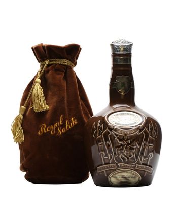 Royal Salute 21 år gammal Brown Spode Decanter