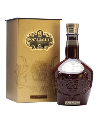 Royal Salute 21 år gammal Red Wade Decanter