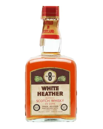 White Heather 5 år gammal Bottled 1980s
