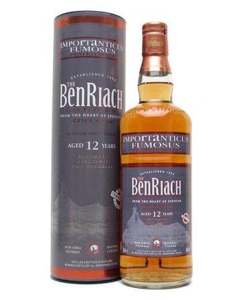 Benriach 12 år gammal Importanticus Fumosus Peated Port Finish