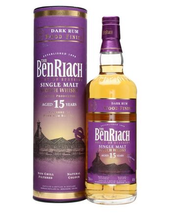Benriach 15 år gammal Dark Rum Wood Finish