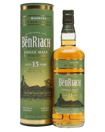 Benriach 15 år gammal Madeira Wood Finish