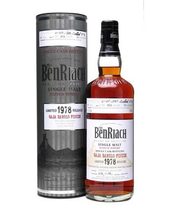 Benriach 1978 31 år gammal Barolo Finish