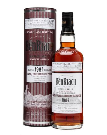Benriach 1984 26 år gammal Peated Virgin Oak Finish
