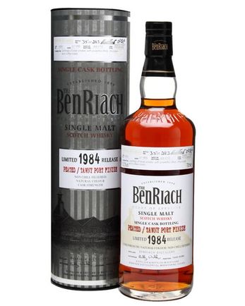 Benriach 1984 27 år gammal Peated Tawny Port Finish