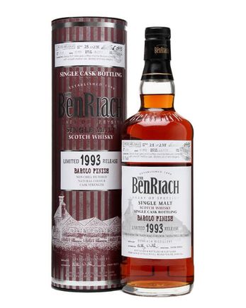 Benriach 1993 18 år gammal Barolo Finish