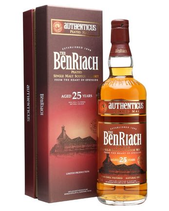 Benriach 25 år gammal Authenticus Peated Malt