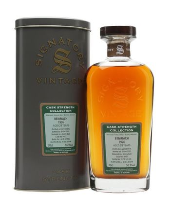 Benriach 1976 28 år gammal Sherry Cask Signatory