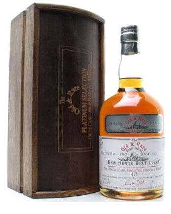 Ben Nevis 1963 40 år gammal Sherry Finish Douglas Laing Platinum Selection