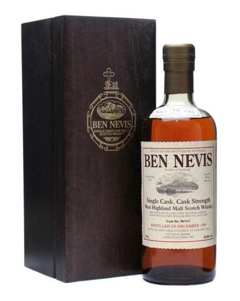 Ben Nevis 1984 25 år gammal Cask 98 35 1 Double Matured