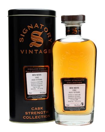 Ben Nevis 1992 19 år gammal Cask #2305 Signatory