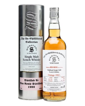 Ben Nevis 1992 19 år gammal Sherry Butt #2526 Signatory Un-Chillfiltered Collection