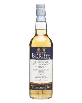 Bowmore 1994 17 år gammal Cask #1714 Berry Bros & Rudd