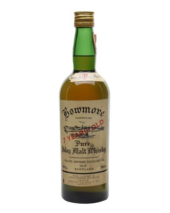 Bowmore 7 år gammal Sherriff's Bottled 1960s