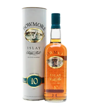 Bowmore 10 år gammal Bottled 1990s