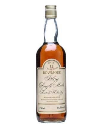 Bowmore 12 år gammal Morrison Howat Bottled 1980's