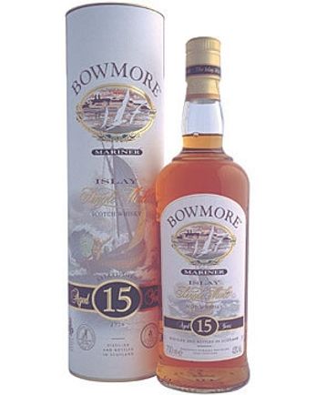 Bowmore 15 år gammal Mariner (old packaging)