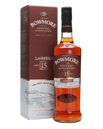Bowmore 15 år gammal Laimrig